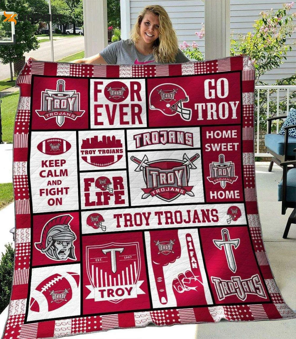 Troy Trojan 1 Quilt Blanket For Fans Home Decor Gift , Soft Quilt, King Size, All Season Cozy Quilt QB0901