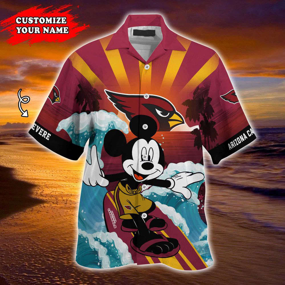 Arizona Cardinals NFL-Summer Customized Hawaii Shirt For Sports Fans HW0601