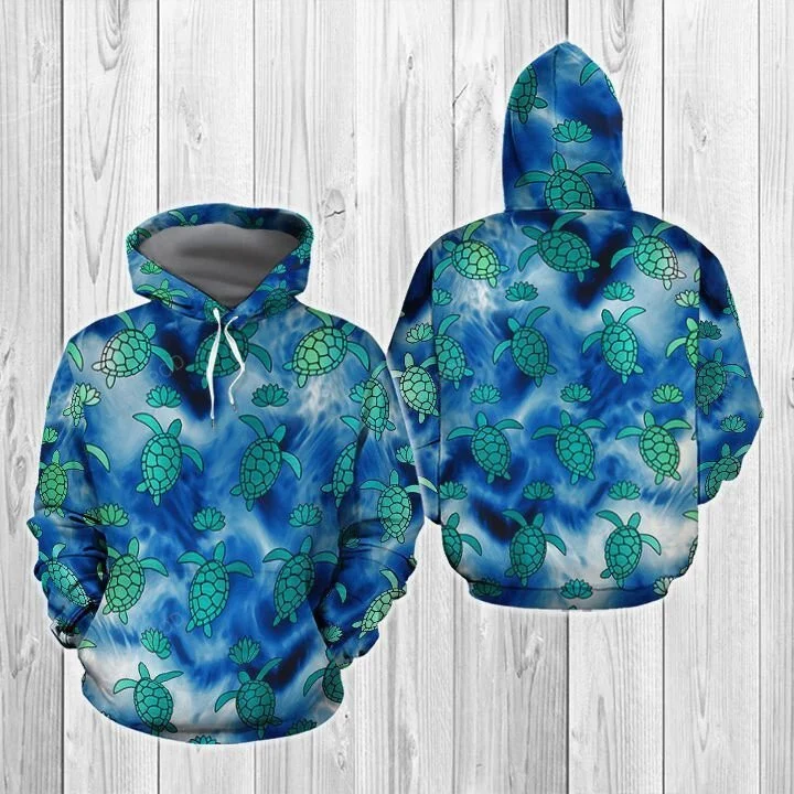 Sea Turtle 3D All Over Print Hoodie, Zip-up Hoodie HZ0501