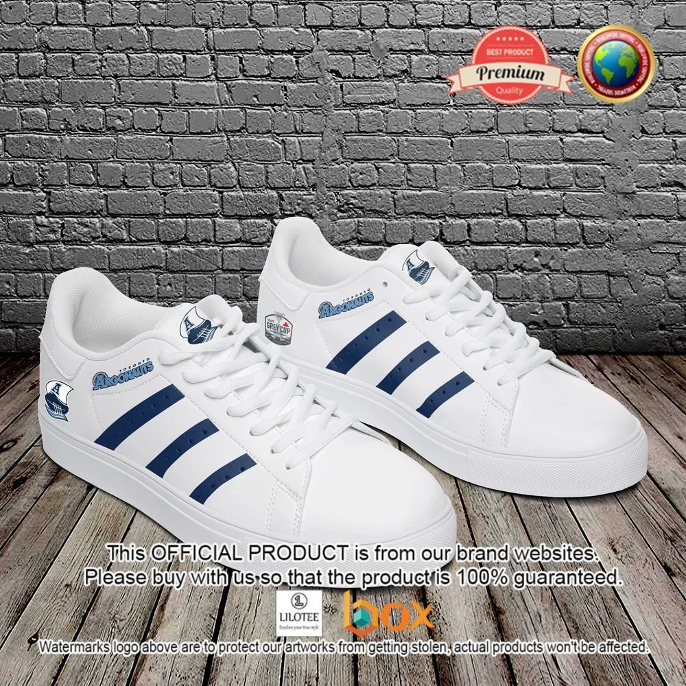 CFL Toronto Argonauts White Stan Smith Shoes , Trendy Style Sneakers ST0801