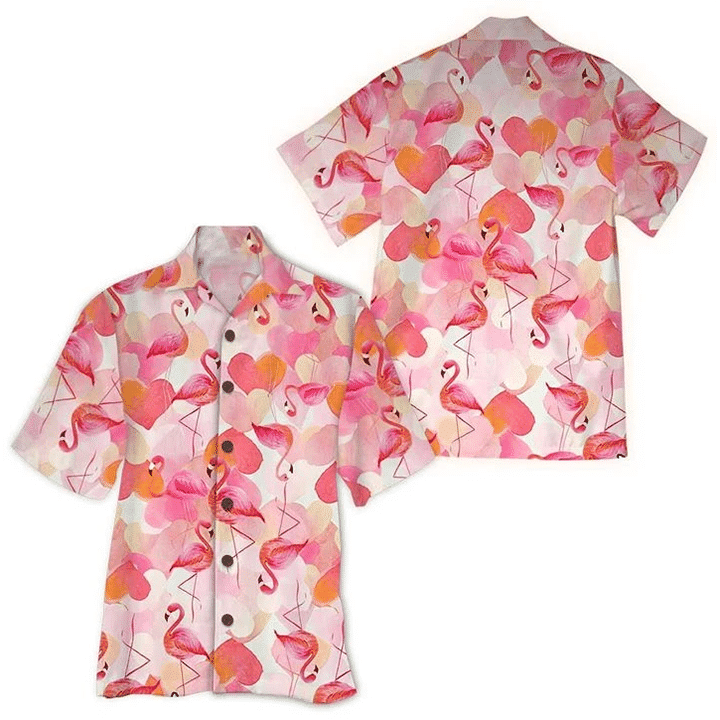 Flamingo Hawaiian Shirt, Gift For Men Women For Summer HW0601