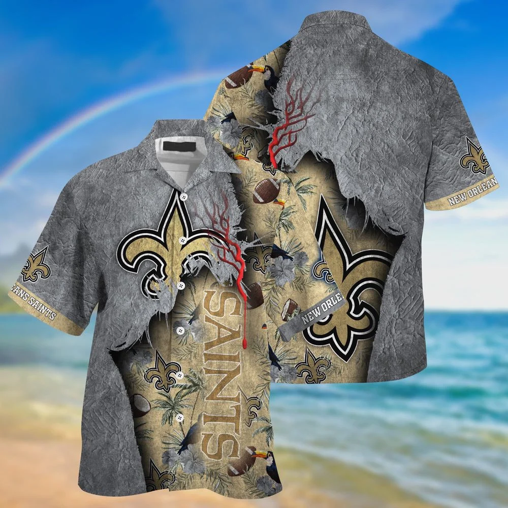 New Orleans Saints NFL-God Hawaii Shirt New Gift For Summer HW0601