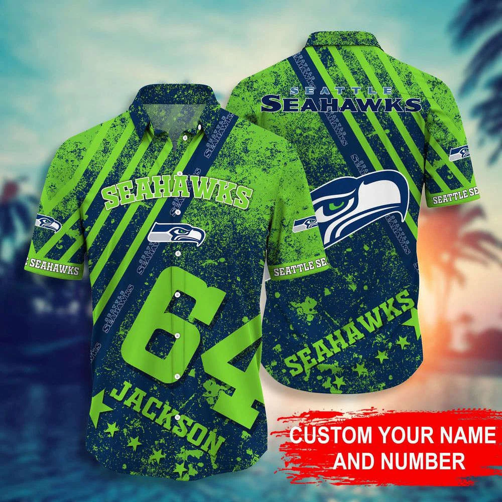 Seattle Seahawks NFL-Personalized Hawaii Shirt Style Hot Trending HW0601