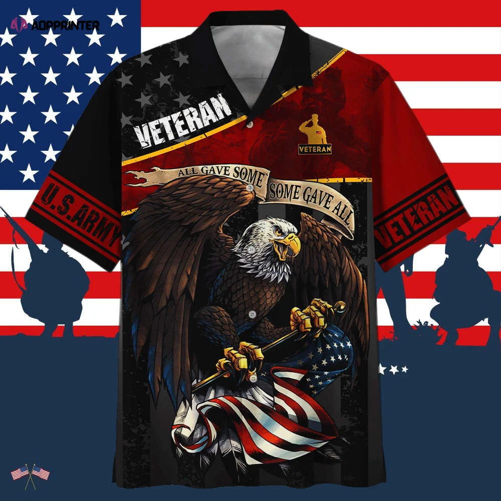 Army All Gave Some Some Gave All Red Hawaiian Shirt HW0601