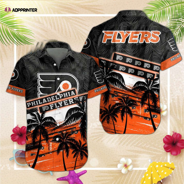 NHL Philadelphia Flyers Hawaiian Shirt, Gift For Men Women HW0601