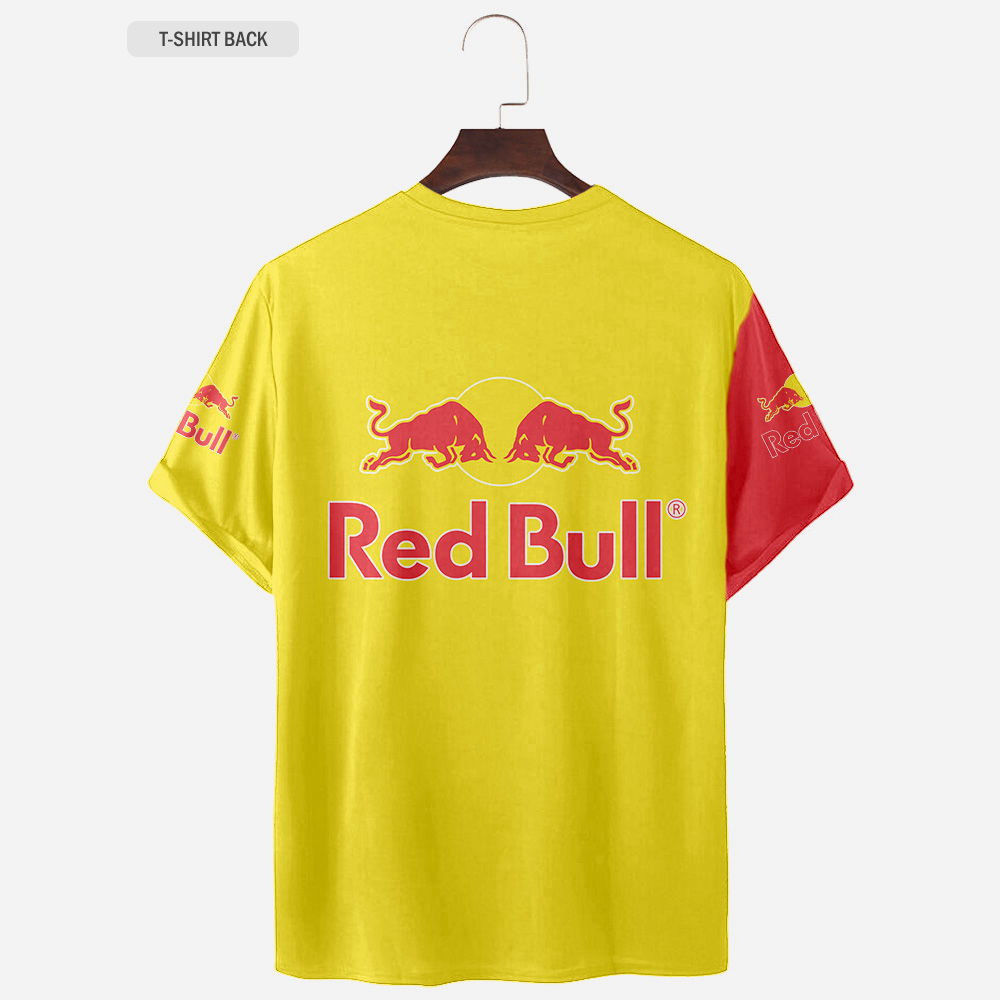 Skull Red Yellow Red Bull Full Printing Hawaiian Shirt HW0601