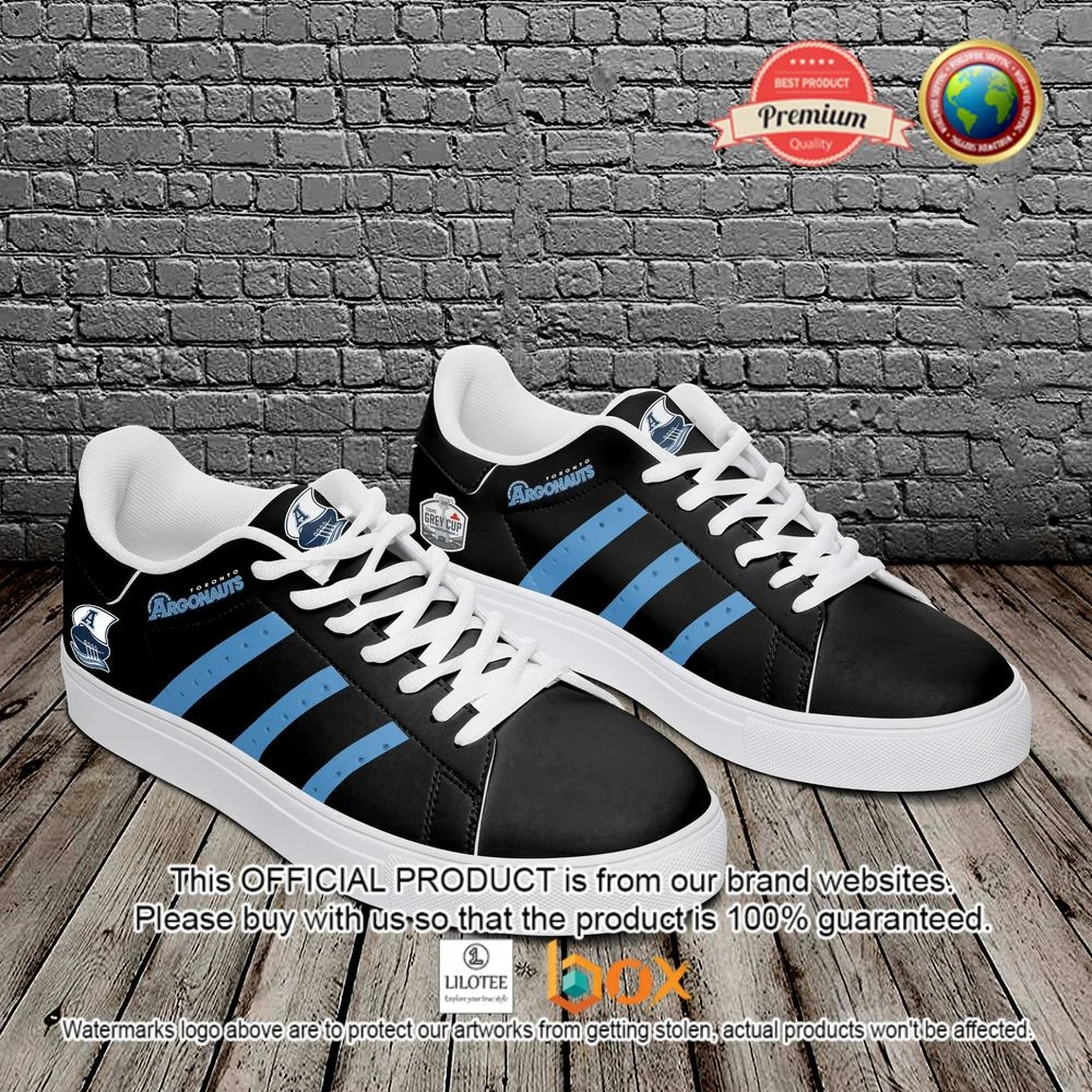 CFL Toronto Argonauts Black Stan Smith Shoes , Trendy Style Sneakers ST0801