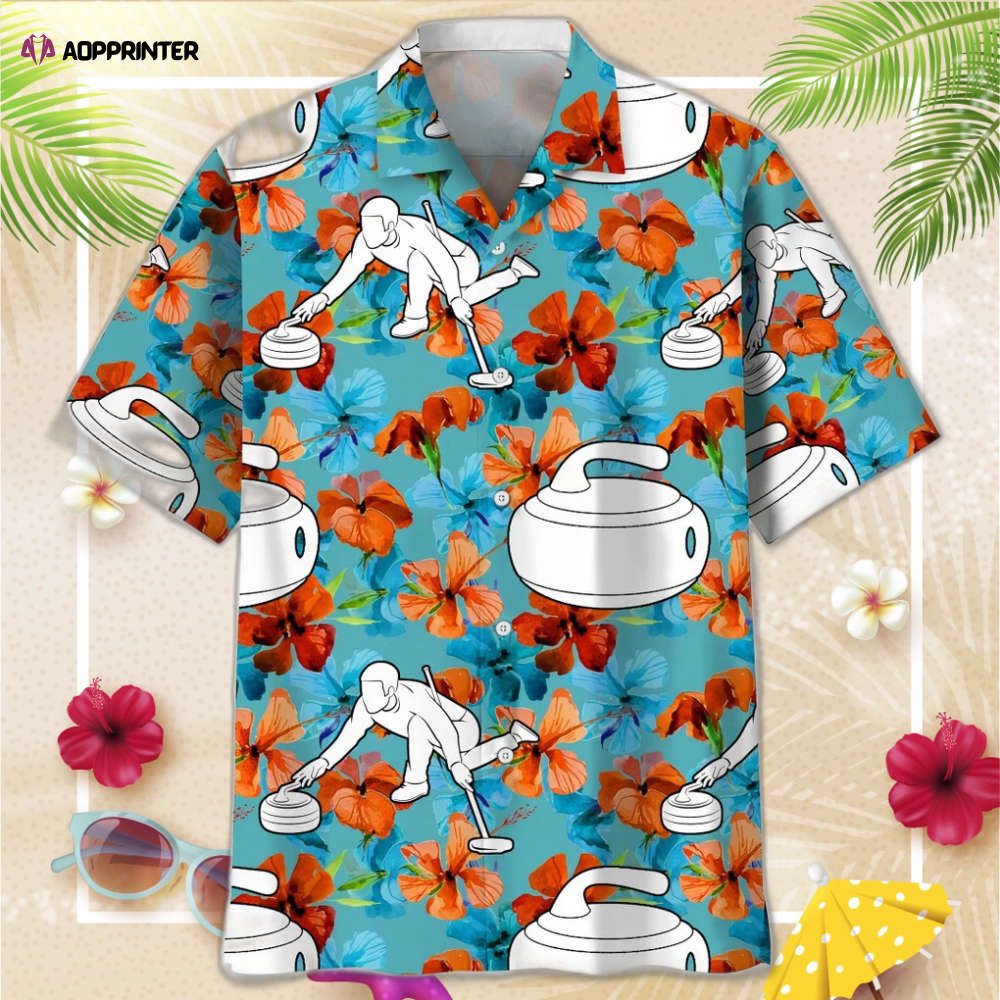 Curling Nature Tropical Hawaiian Shirt, Gift For Men Women HW0601