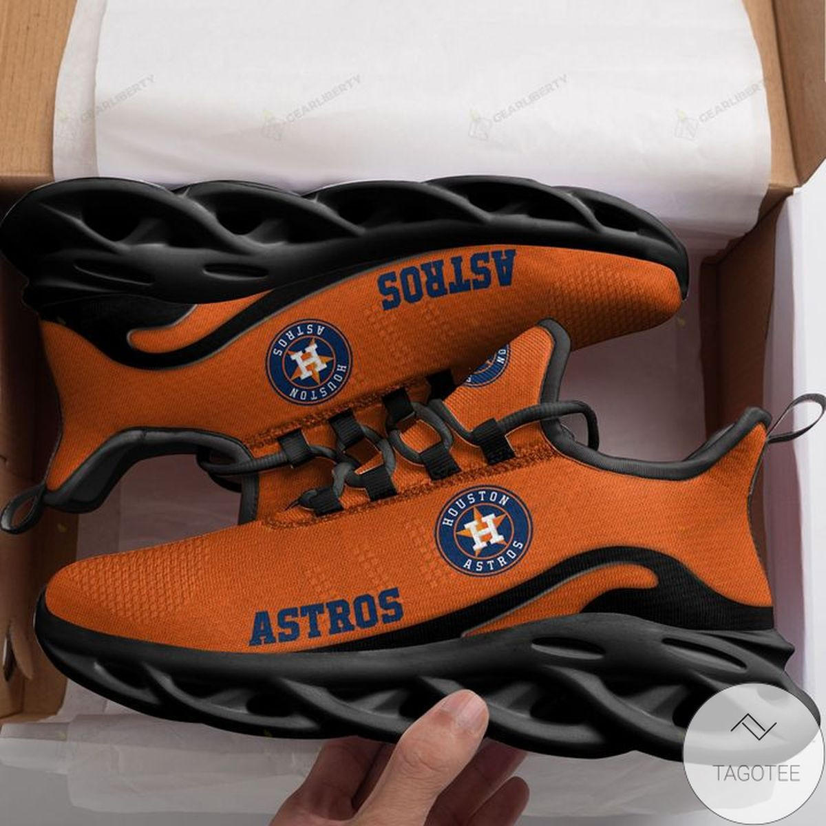 MLB Houston Astros Max Soul Shoes Unisex Women Men MS0601