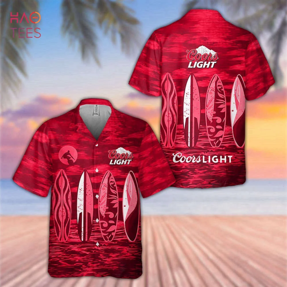 Coors Light Beer All Over Print 3D Hawaiian Shirt HW0601