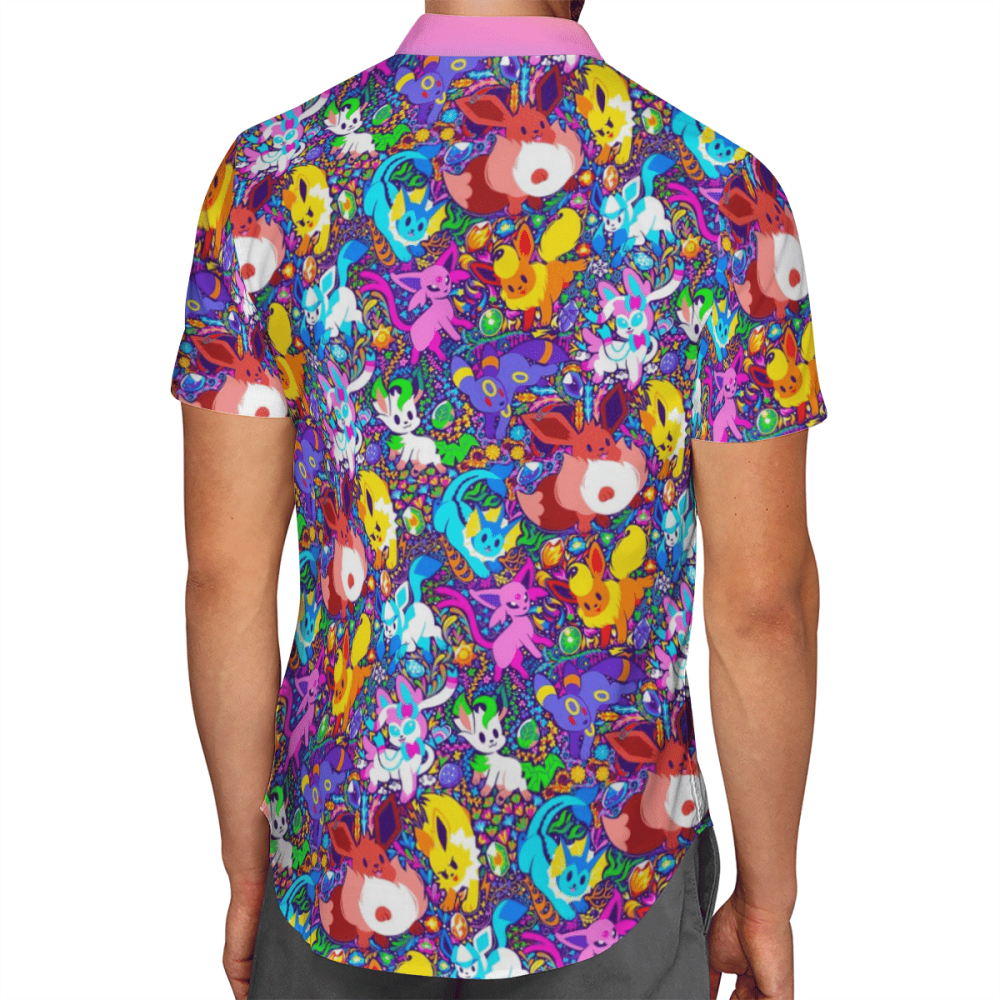 Pokemon Eevee Hawaii Shirt Summer 2023 Hot HW0601