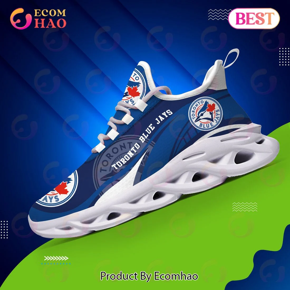 Toronto Blue Jays MLB Sneaker New Trending 2023 Summer Maxsoul Shoes  Unisex sneakers MS0601