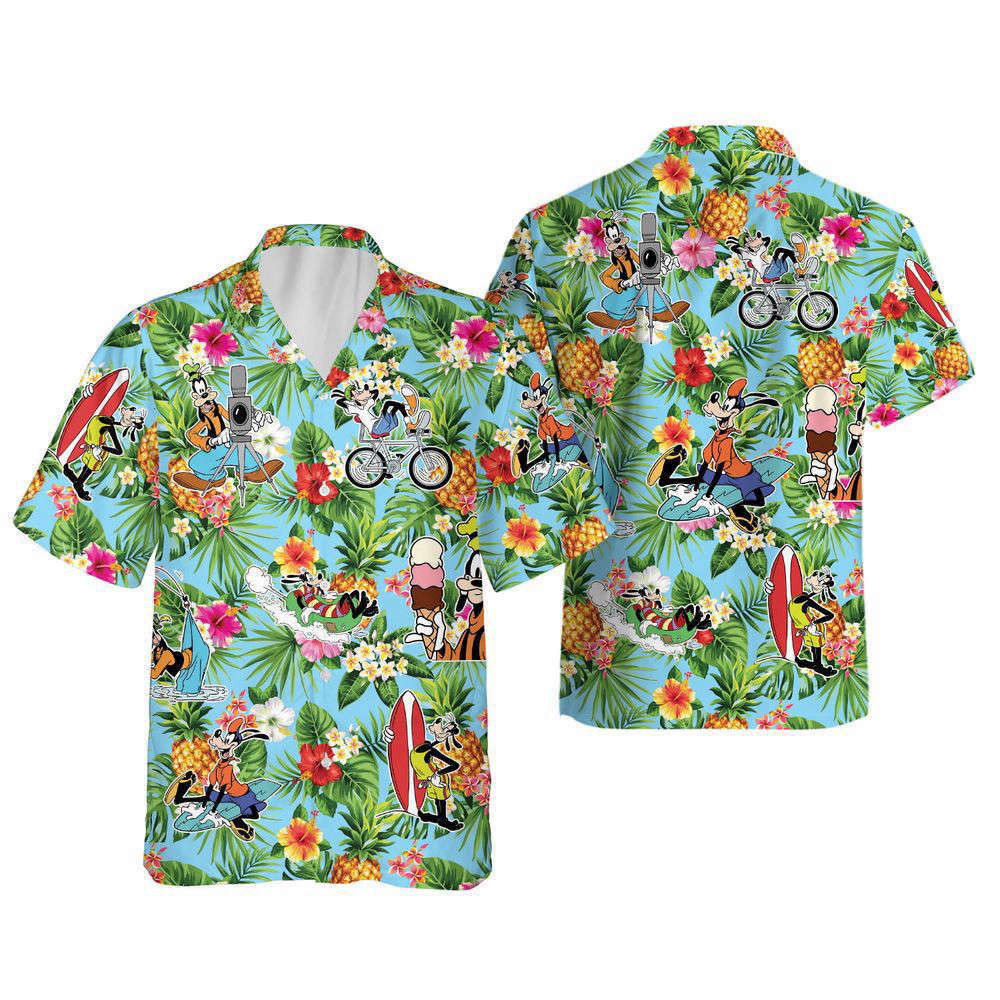 Goofy a Movie Hawaiian Shirt, Disneyland Beach Hawaii, For Men Women HW0601