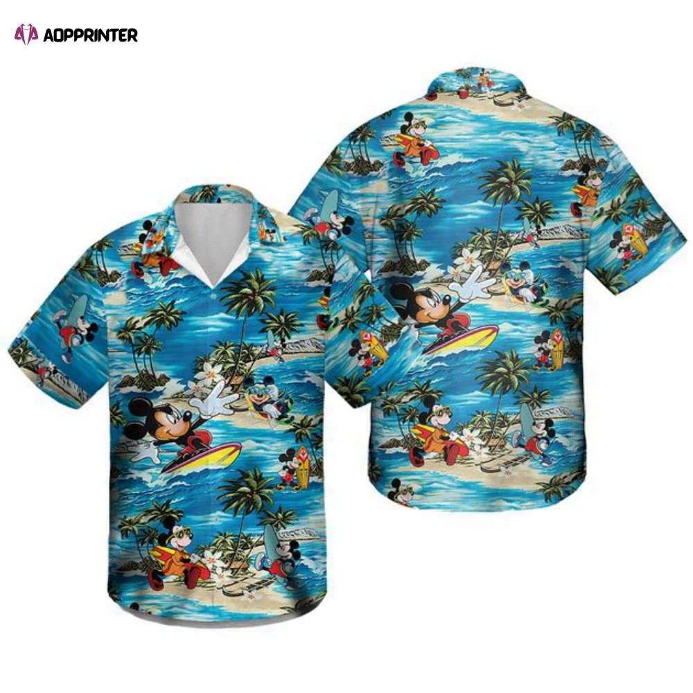 Disney Mickey Mouse Hawaiian Shirt HW0601