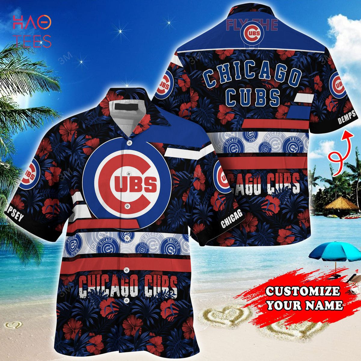 Chicago Cubs MLB-Super Personalized Hawaiian Shirt Hot Summer 2023 Travel Gift HW0601
