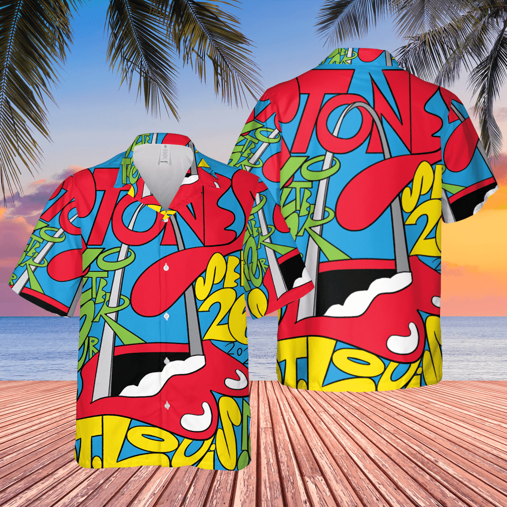 The Rolling Stones No Filter St. Louis Hawaiian Shirt HW0601
