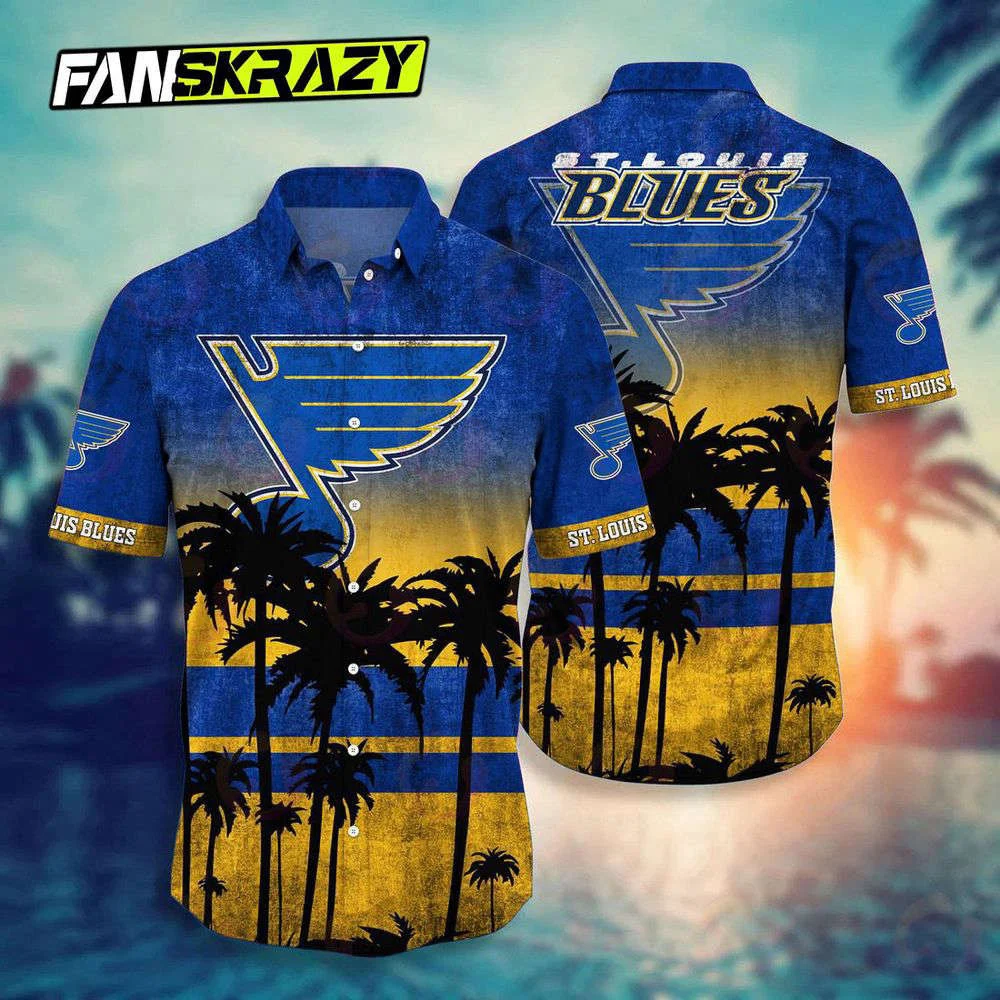 St. Louis Blues NHL Hawaii Shirt Style Hot Trending Summer, Gift For Men Women HW0601