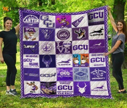 Grand Canyon Lopes 2 Quilt Blanket For Fans Home Decor Gift , Soft Quilt, King Size, All Season Cozy Quilt QB0901