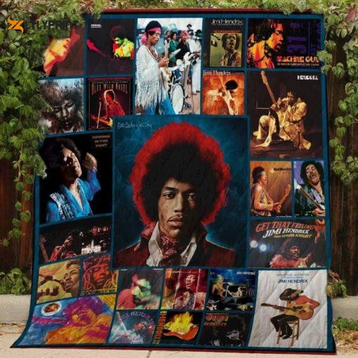Hendrix 3D Customized Quilt Blanket For Fans Home Decor Gift ,  Soft Quilt, King Size, All Season Cozy Quilt QB0901