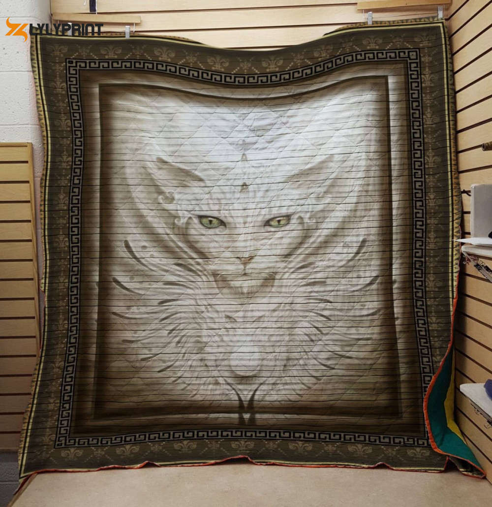Manx Cat 3D Customized Quilt Blanket For Fans Home Decor Gift ,  Soft Quilt, King Size, All Season Cozy Quilt QB0901
