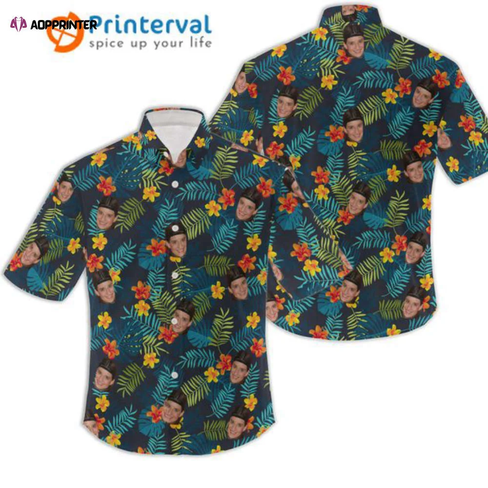 Personalized Photo Hawaiian shirt Trend 2023, Custom Photo Beach Shirt, HW0601