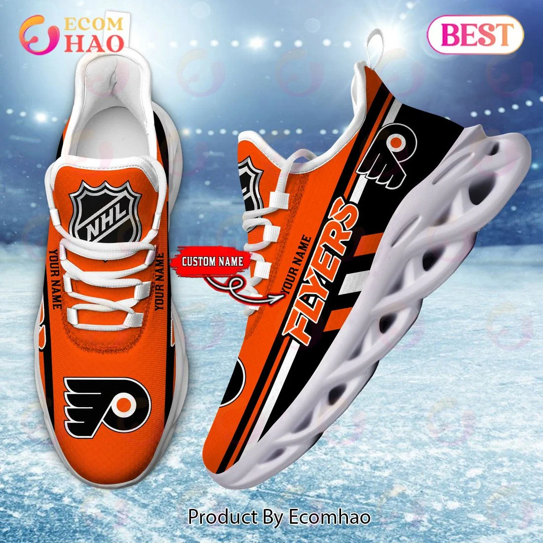 Philadelphia Flyers Perfect Gift for fans Max Soul Chunky Sneakers, Shoes  Unisex sneakers MS0601