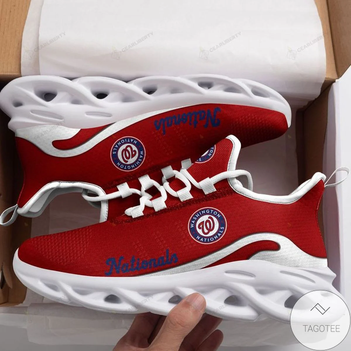 MLB Washington Nationals Max Soul Shoes V1 Men Women MS0601