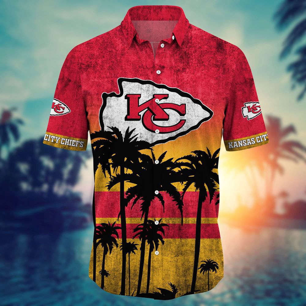 Kansas City Chiefs NFL-Hawaii Shirt Short Style Hot Trending Summer For Men And Women HW0601
