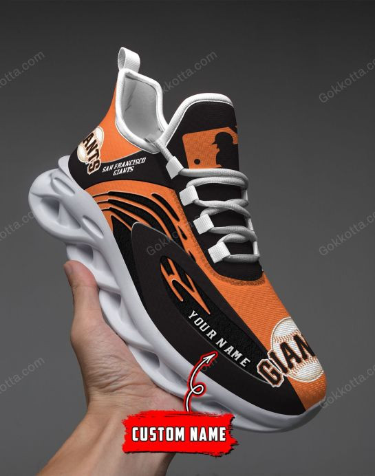 Custom MLB San Francisco Giants Max Soul Shoes V5 Store MS0601