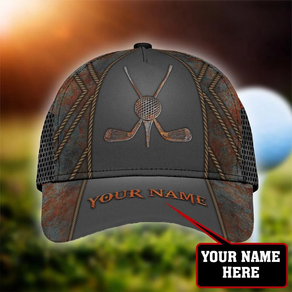Custom Name XT Golf Lover Classic Cap Printed Baseball Cap Gift HZ0501