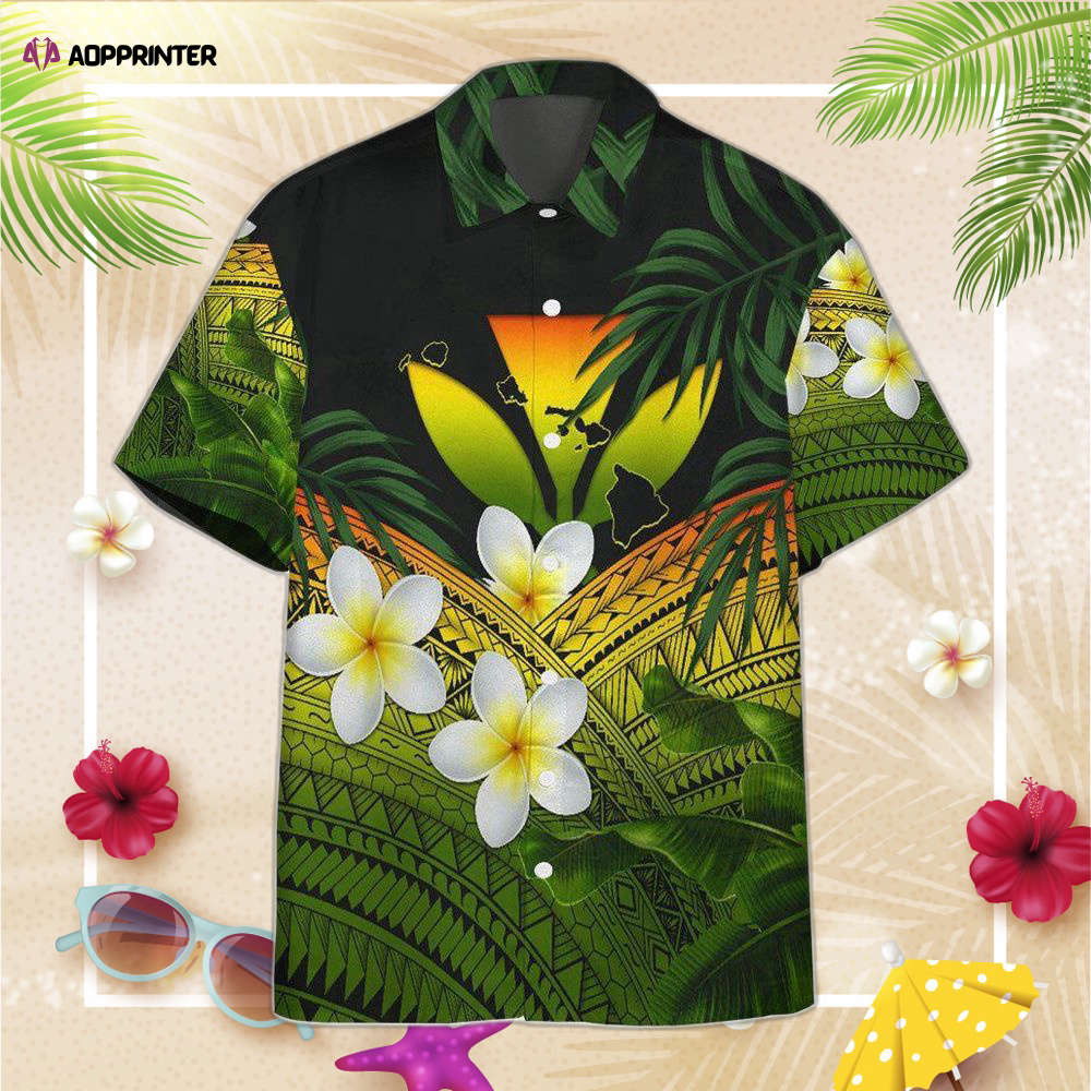 Plumeria Native Custom Hawaiian Shirt, Gift For Men And Women HW0601