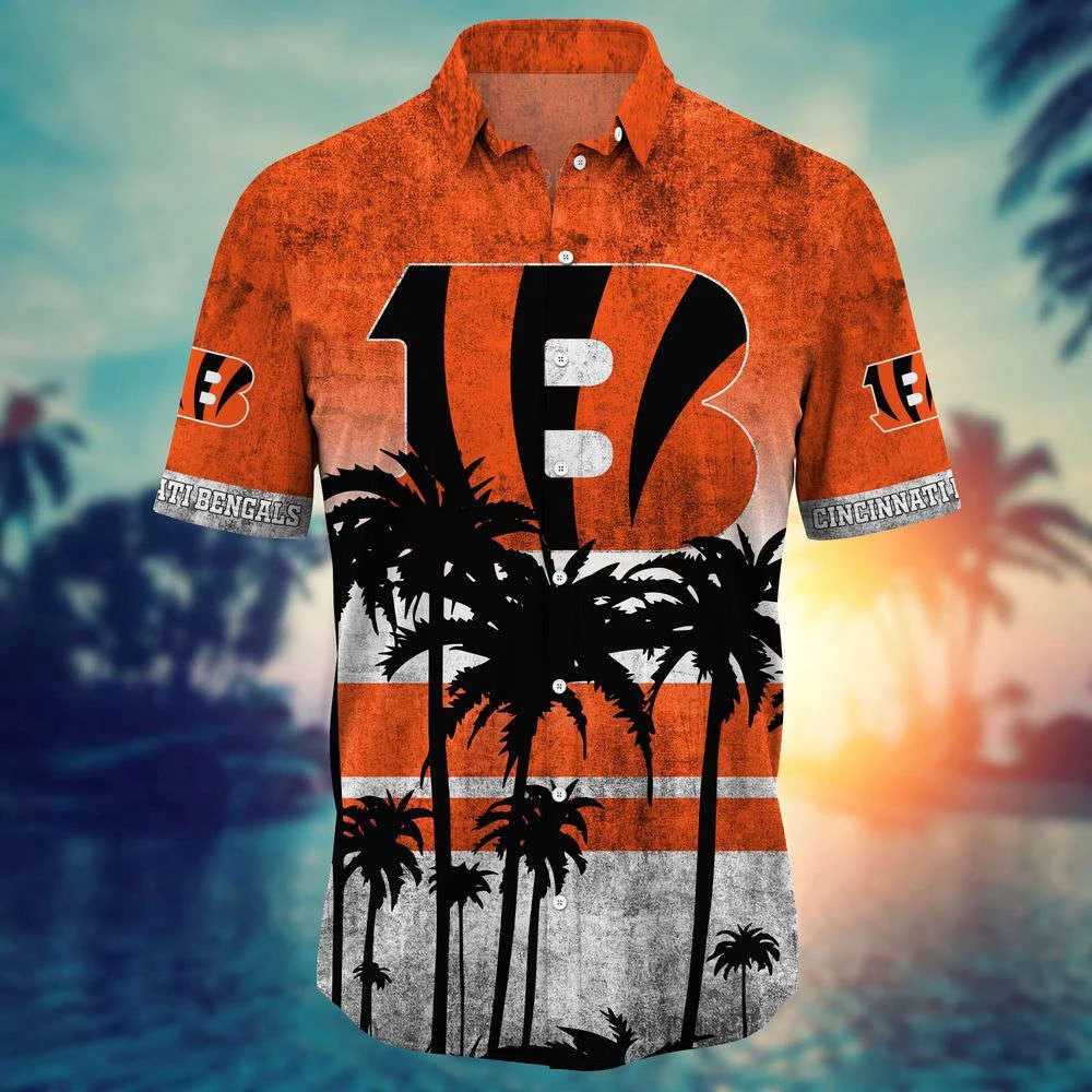 Cincinnati Bengals NFL-Hawaii Shirt Short Style Hot Trending Summer For Men And Women HW0601