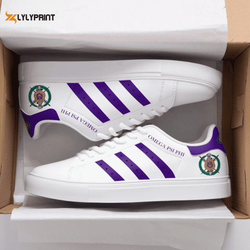 Omega Psi Phi Skate Shoes For Men Women Fans Gift  ST0801