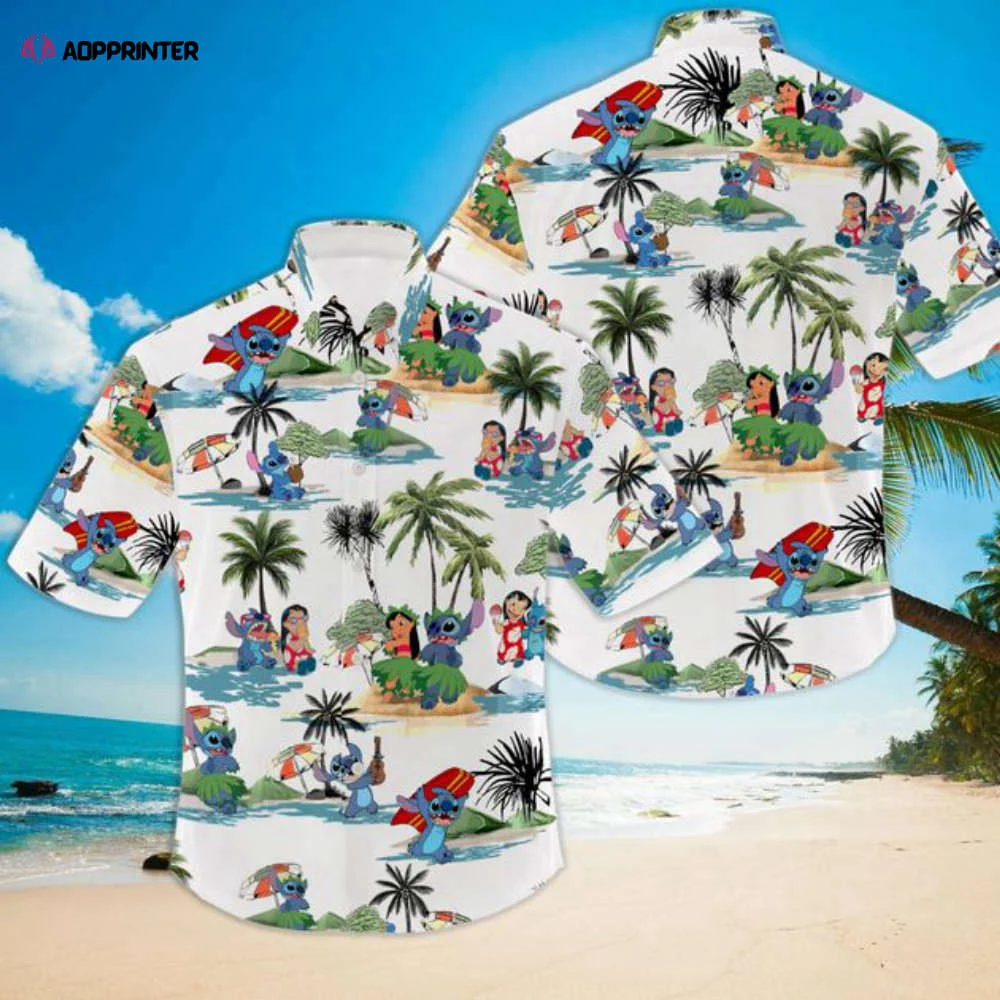 Lilo And Stitch Hawaiian Shirt HW0601