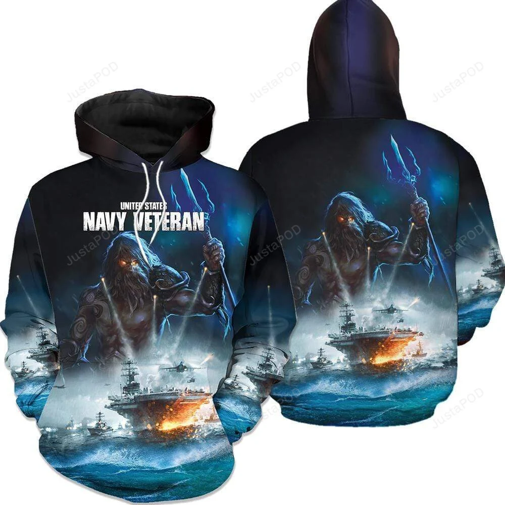 Soldier United States Navy Veteran 3D All Print Hoodie, Zip- Up Hoodie HZ0501