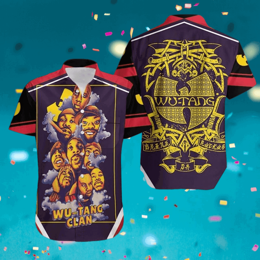 Clan Smoke Summer Party 2023 Wu-Tang Clan Hawaiian Shirt Travel HW0601