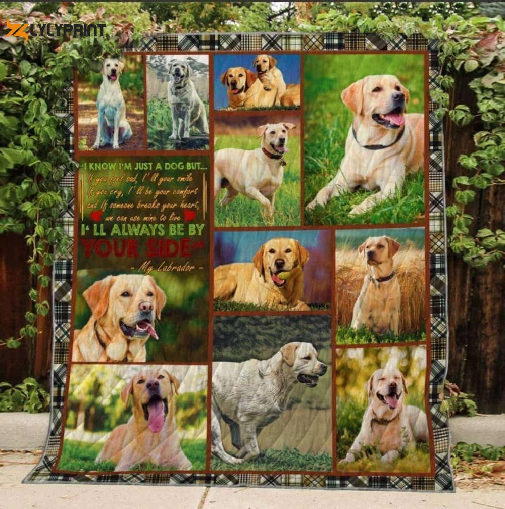 Labrador Retriever A Dog Awesome 3D Customized Quilt , Soft Quilt, King Size, All Season Cozy Quilt QB0901