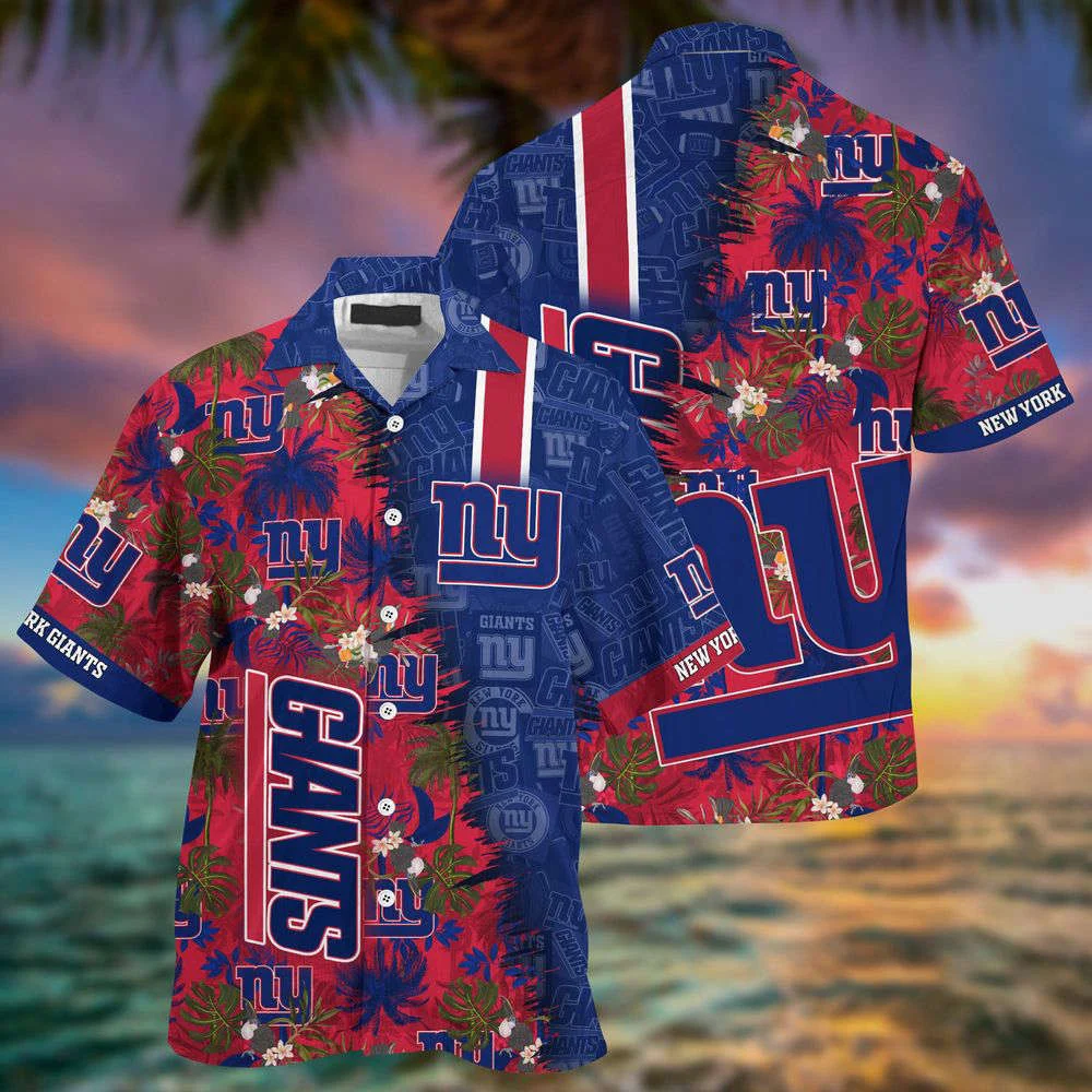 New York Giants NFL-Summer Hawaii Shirt And Shorts For Your Loved Ones HW0601