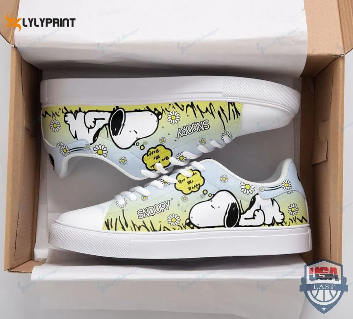Snoopy Skate Shoes For Men Women Fans Gift  ST0801