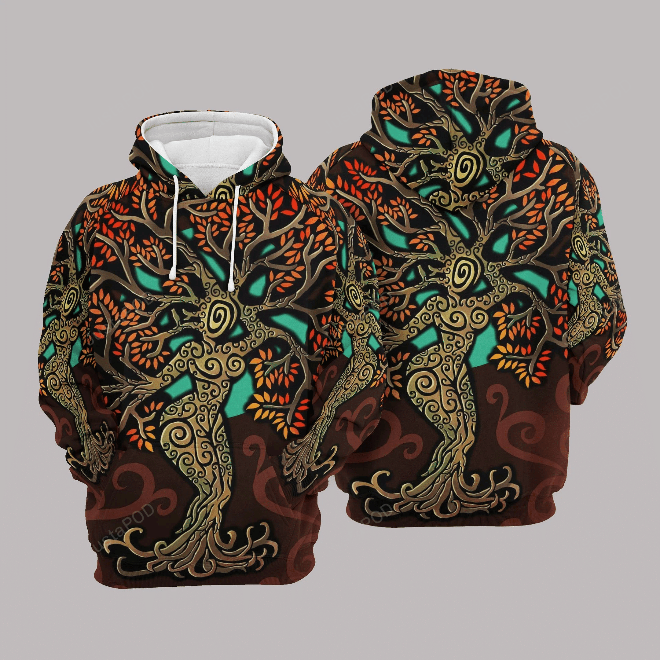 Tree Of Life 3D All Over Printed Hoodie, Zip- Up Hoodie HZ0501