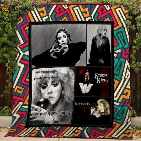 Stevie Nicks 3D Customized Quilt Blanket For Fans Home Decor Gift ,  Soft Quilt, King Size, All Season Cozy Quilt QB0901