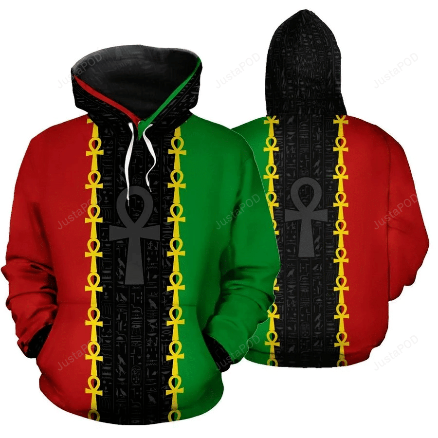 African 3D All Over Print Hoodie, Zip-up Hoodie HZ0501