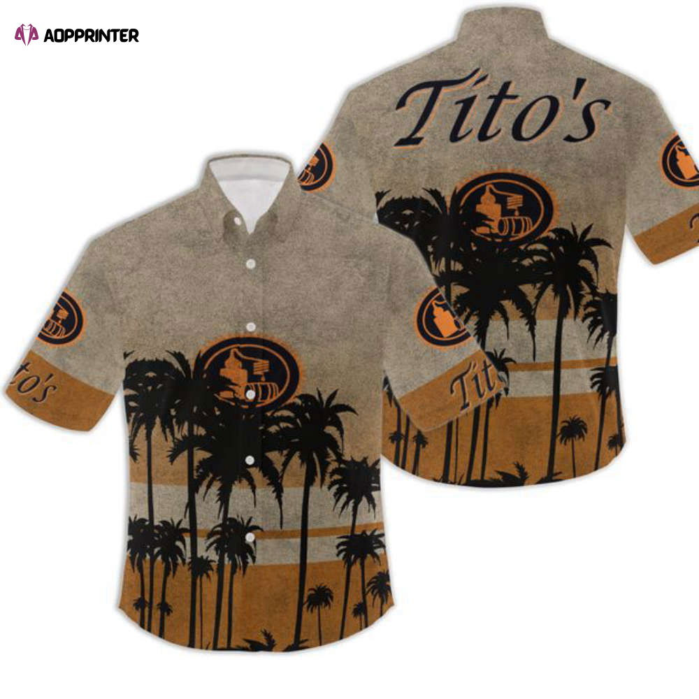 HOT Summer 2022 Vintage Summer Vibes Tito's Vodka Hawaii Shirt HW0601