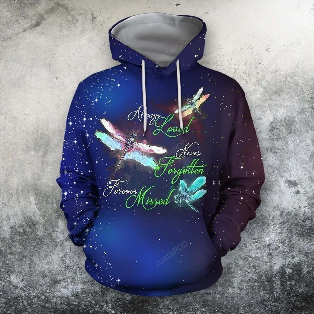 Dragonfly 3D All Over Print Hoodie, Zip-up Hoodie HZ0501