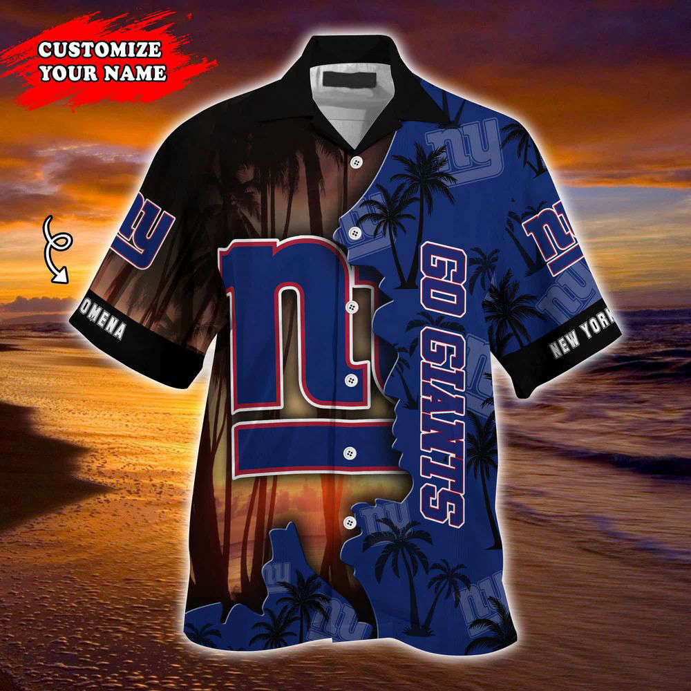 New York Giants NFL-Customized Summer Hawaii Shirt For Sports Enthusiasts HW0601