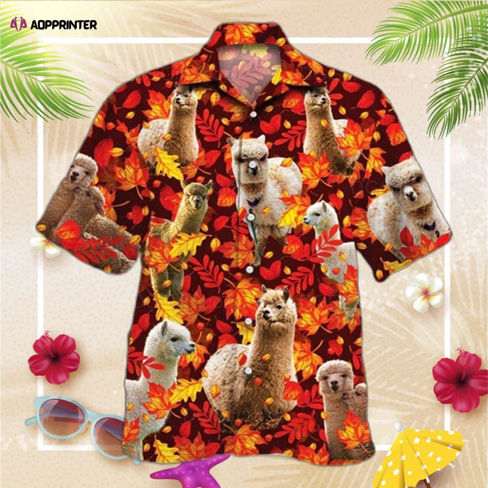 Alpaca Hawaiian Shirt, Gift For Men And Women HW0601