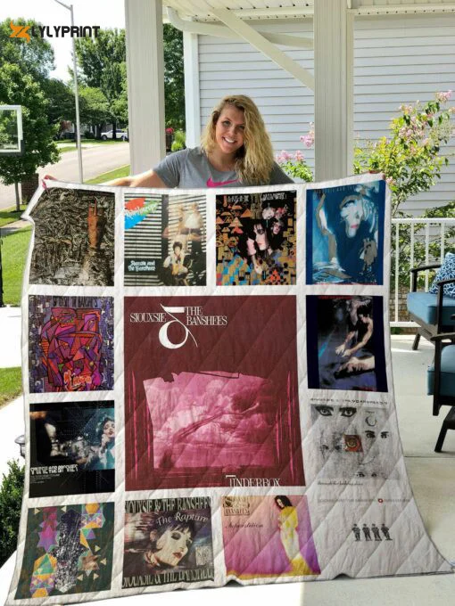 Siouxsie And The Banshees 3 Quilt Blanket For Fans Home Decor Gift , Soft Quilt, King Size, All Season Cozy Quilt QB0901