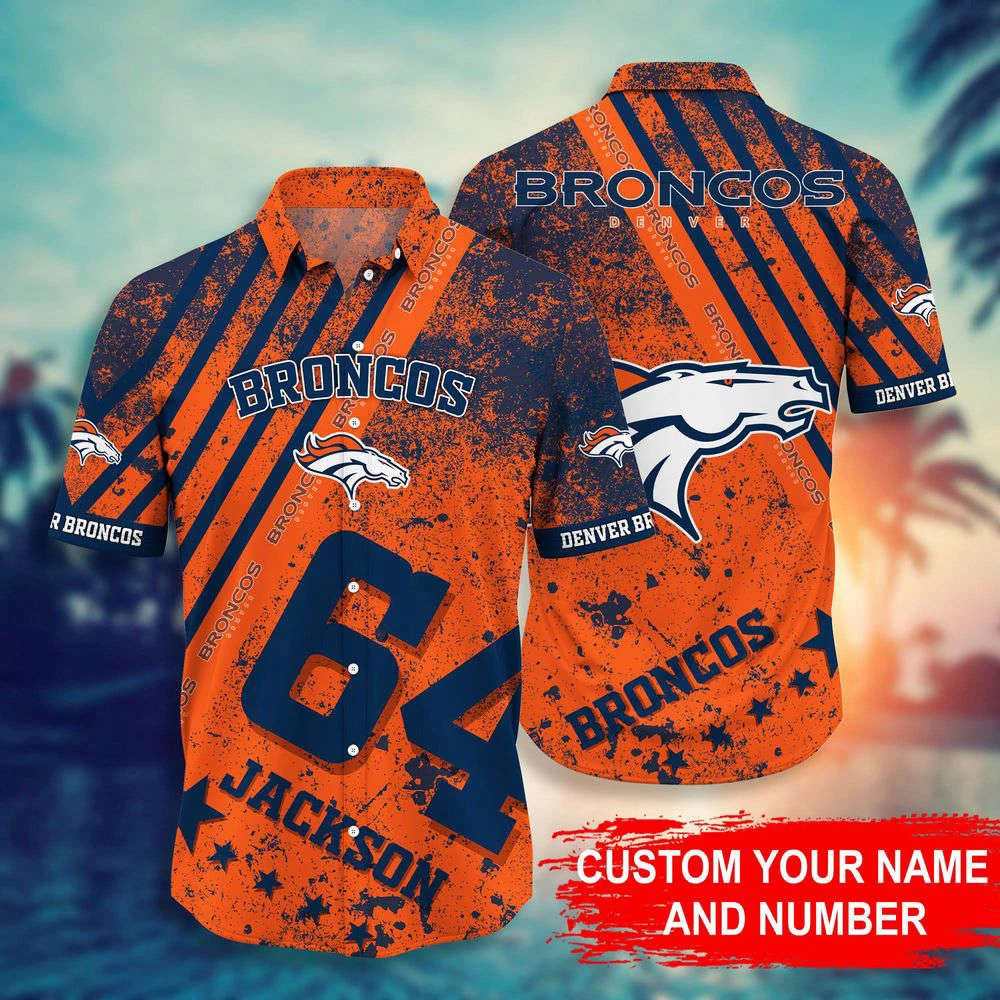 Denver Broncos NFL-Personalized Hawaii Shirt Style Hot Trending HW0601