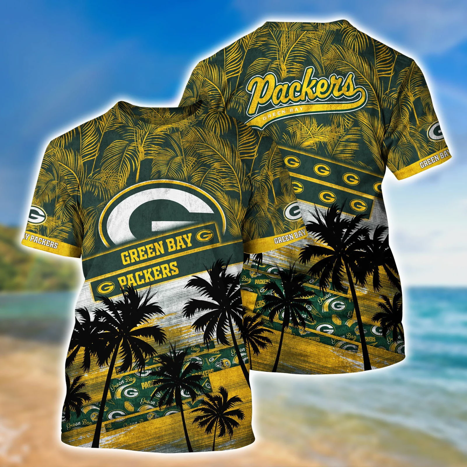 Green Bay Packers NFL-Trending Summer Hawaii Shirt For Sports Fans HW0601