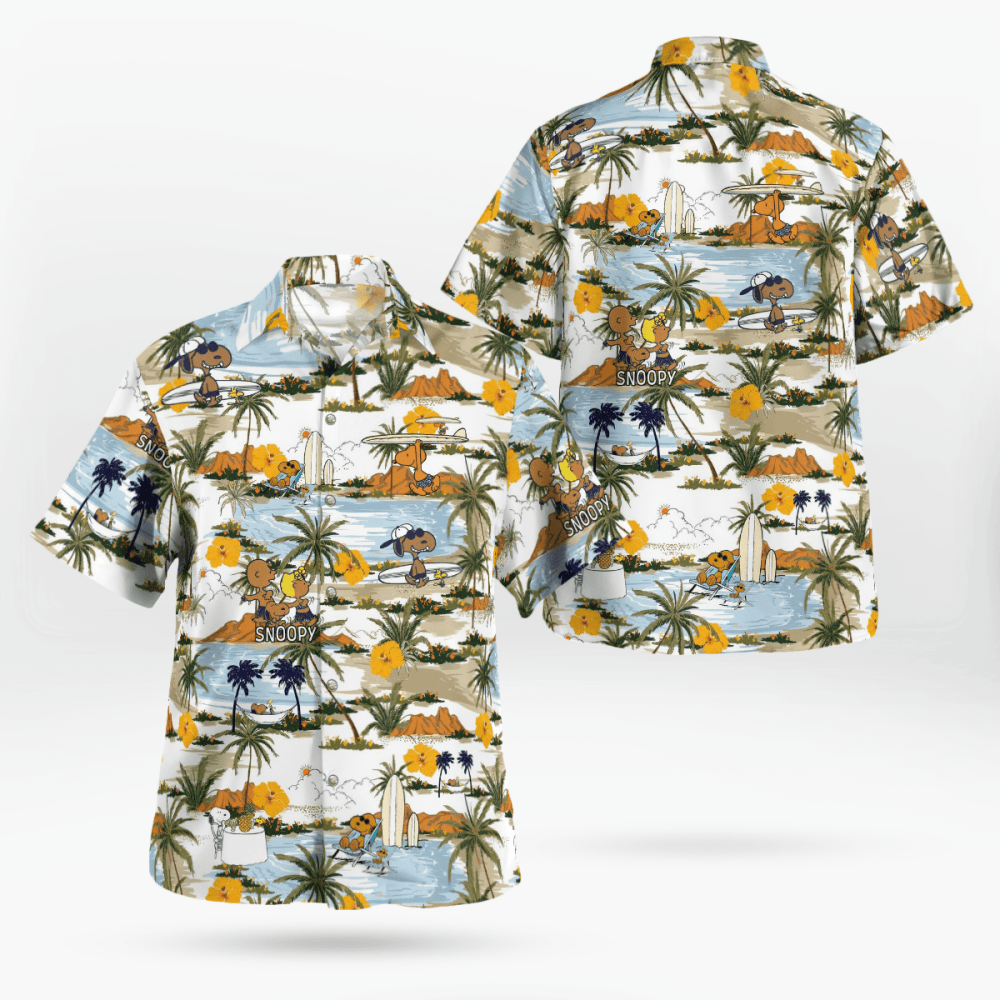 Snoopy Fashion Hawaiian Shirt, Gift For Men Women HW0601